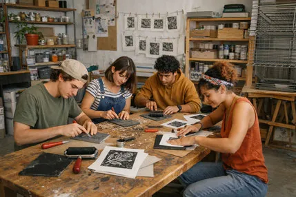 KAMPING, résidence artistique pour jeunes landais